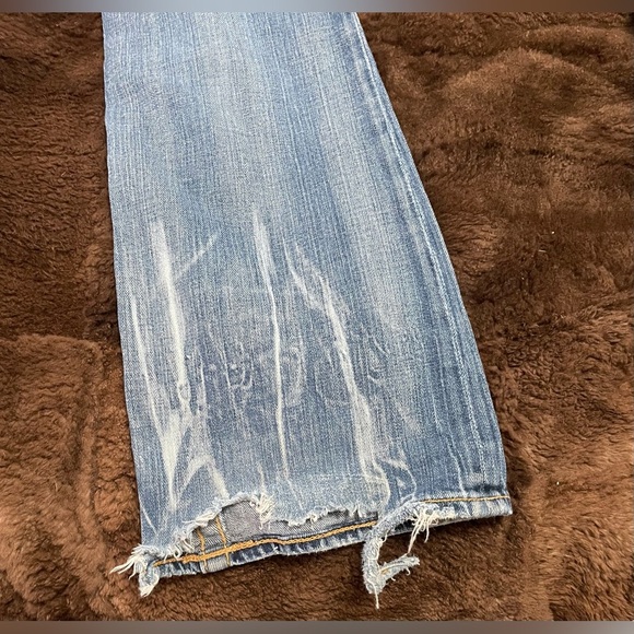 Super Sexy Big Star Low Rise Flare Bell Bottom Jeans - Picture 12 of 14